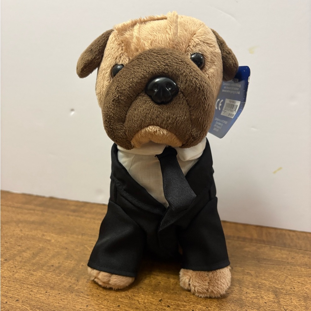 Universal Studios Men in Black Alien Attack Frank the Pug Plush NWT Dog Puppy